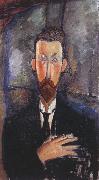 Amedeo Modigliani Portrait of Paul Alexandre in Front of a Window (mk39) oil painting